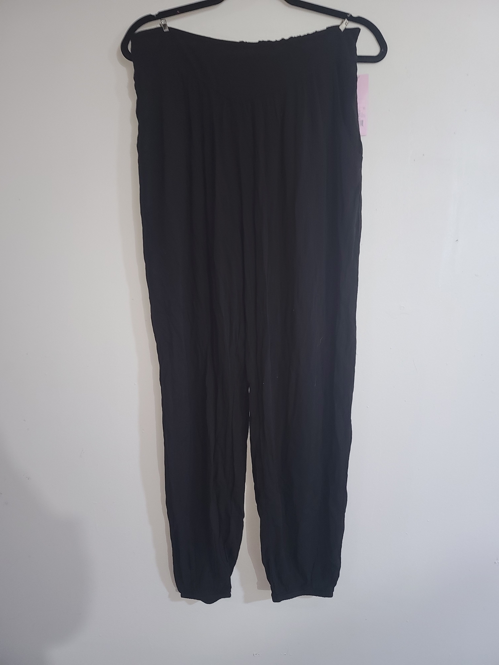 Target Black Wide-Leg Elastic-Waist Pants